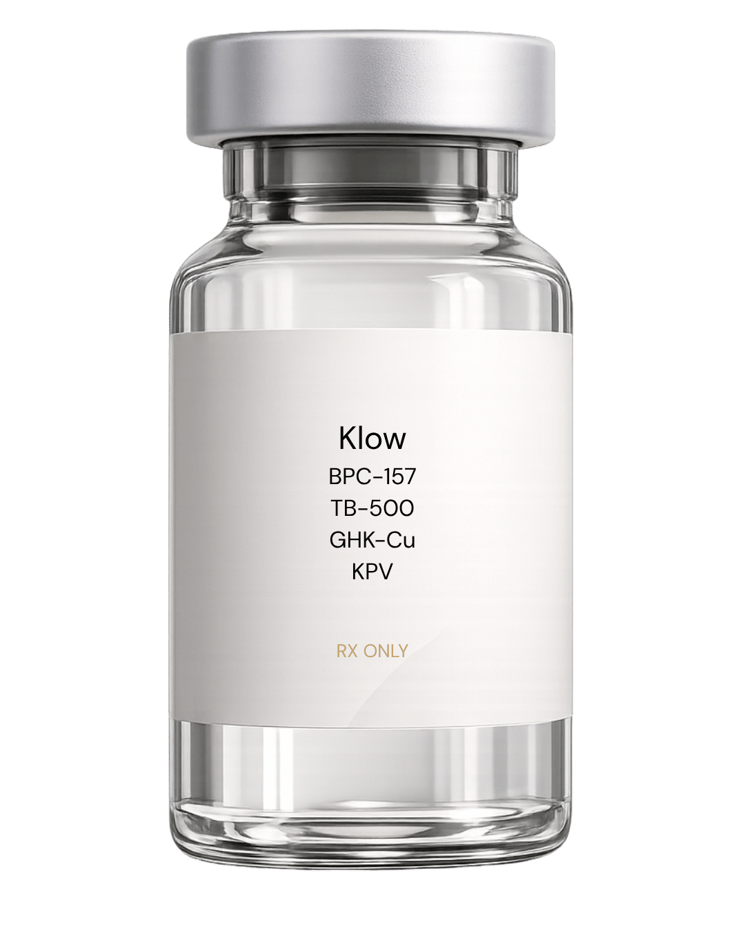 KLOW peptide stack vial